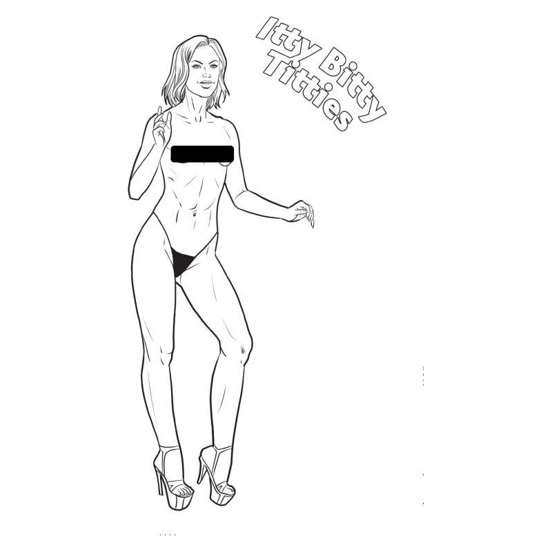 Boobs Boobs Boobs Colouring Book - Wood Rocket