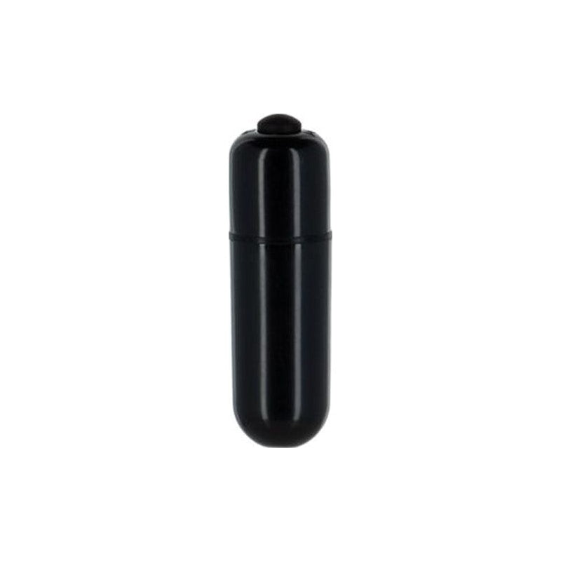 LUX Active Black Rose 3in/7.6cm Metal Butt Plug