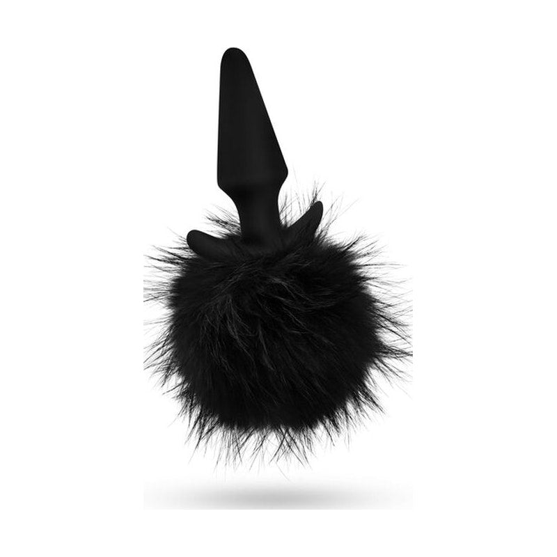 Luxe Anal Adventures Platinum Rabbit Tail Plug