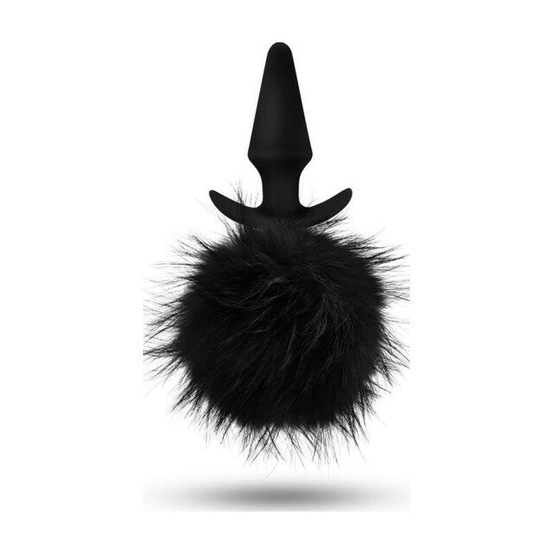 Luxe Anal Adventures Platinum Rabbit Tail Plug