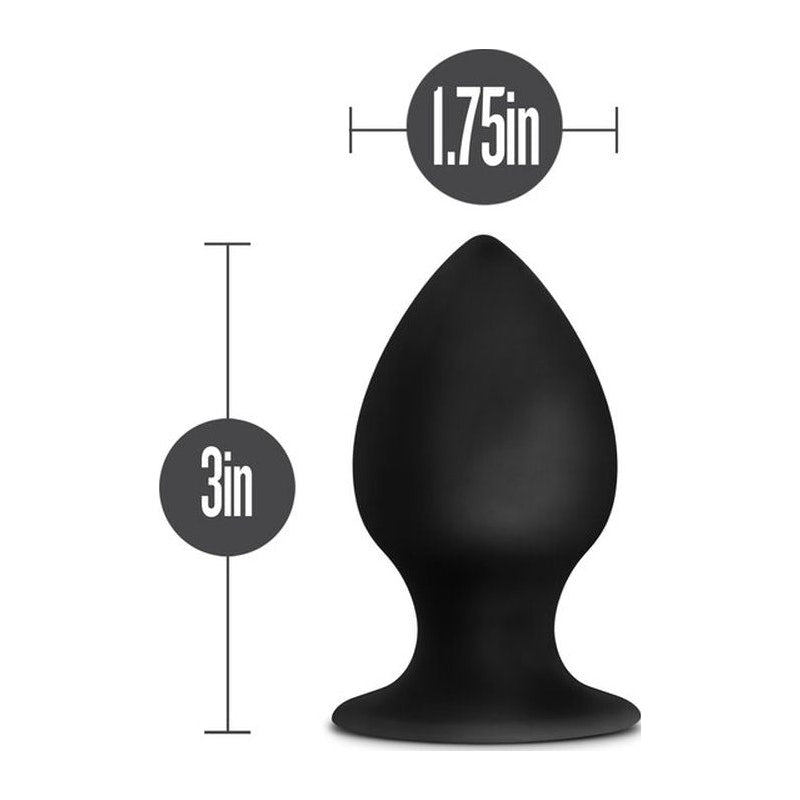 Blush Anal Adventures Platinum Silicone Anal Stout Plug Medium