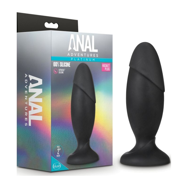 Blush Anal Adventures Platinum Silicone Rocket Plug