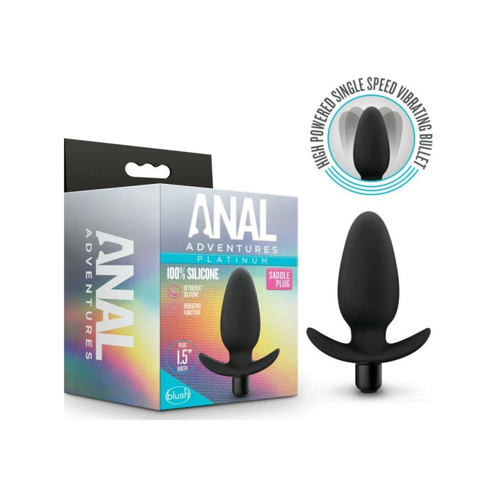 Blush Anal Adventures Platinum Silicone Saddle Plug