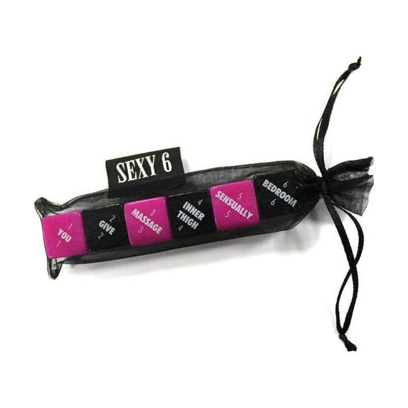 Sexy 6 Foreplay Edition Dice Game - CreativeC