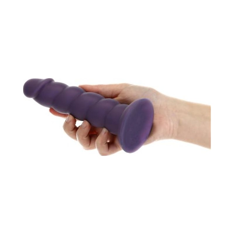Addiction Unicorn Dildo 7"/18cm, Purple