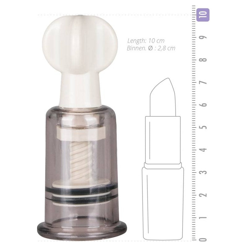Fetish Collection Nipple and Clit Twist Suckers 2-pack, Small