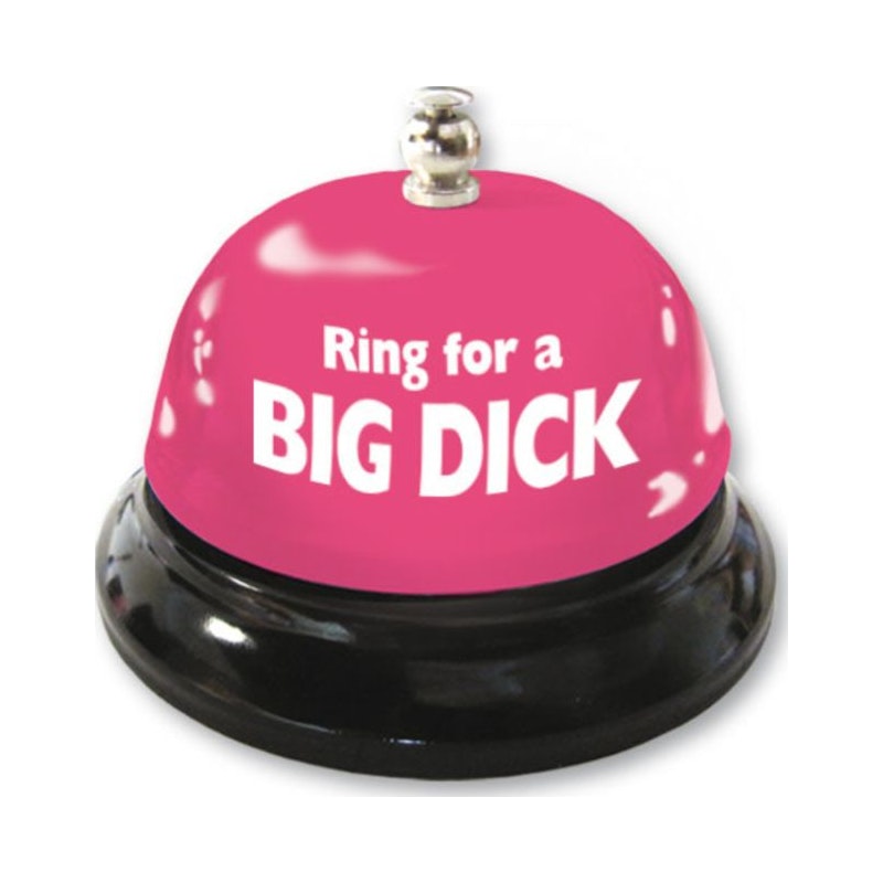 Ring for a Big Dick Table Bell, Pink - Novelty