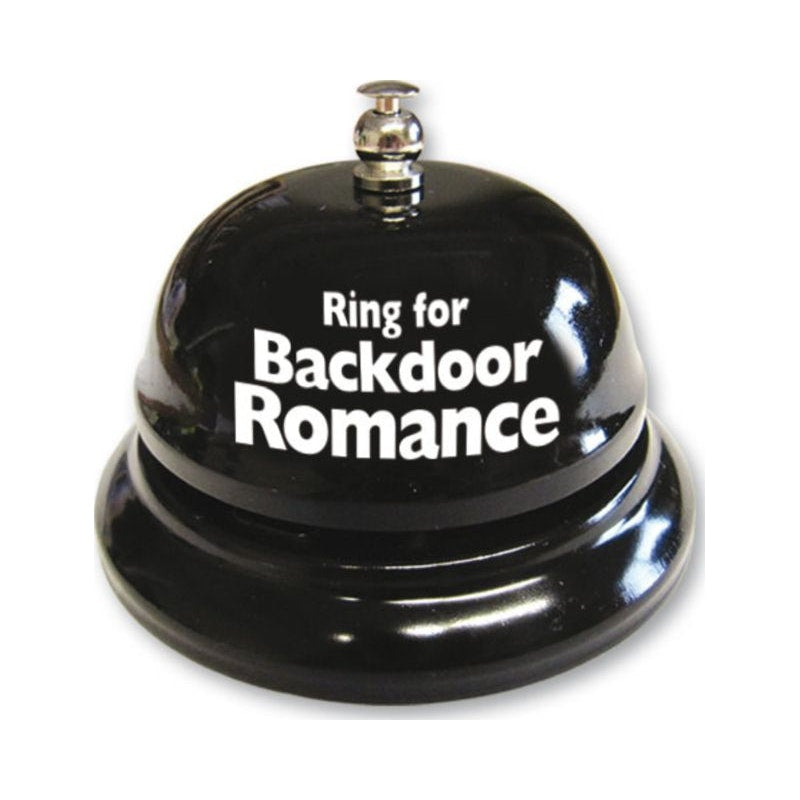 Ring for Backdoor Romance Bell, Black - Novelty