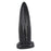 FAAK Tongue Shape Anal Plug Black 22 x 5.6cm