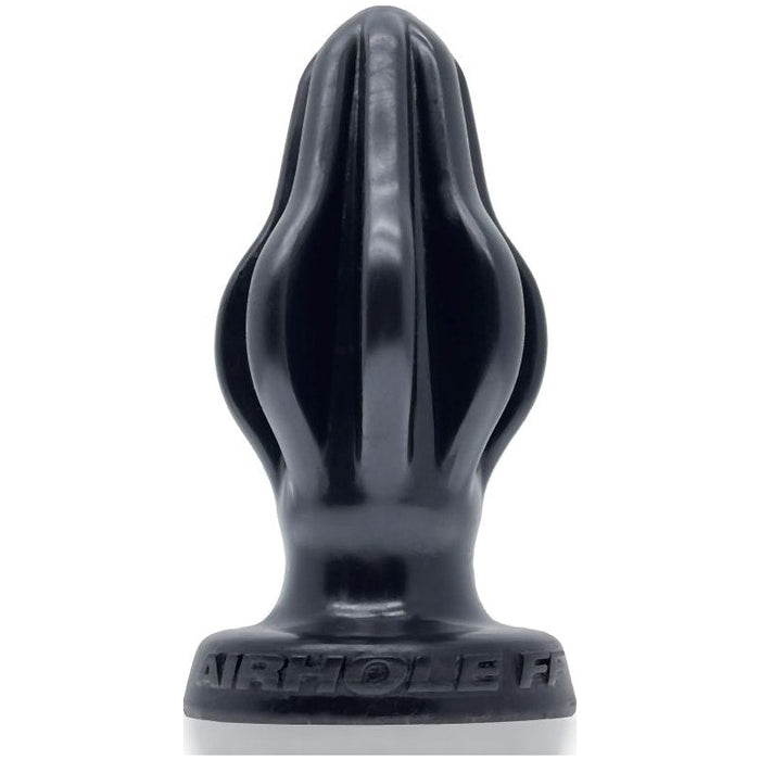 OxBalls Airhole-2 Finned Buttplug Black