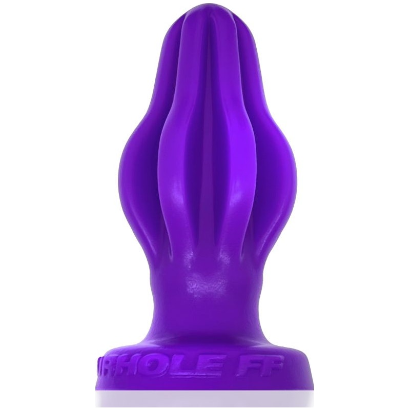 OxBalls Airhole-1 Finned Buttplug Eggplant