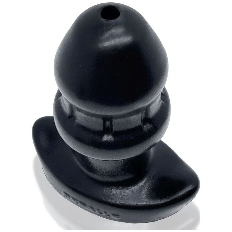 OxBalls DrainO  Flow Thru Buttplug, Snmall, Black
