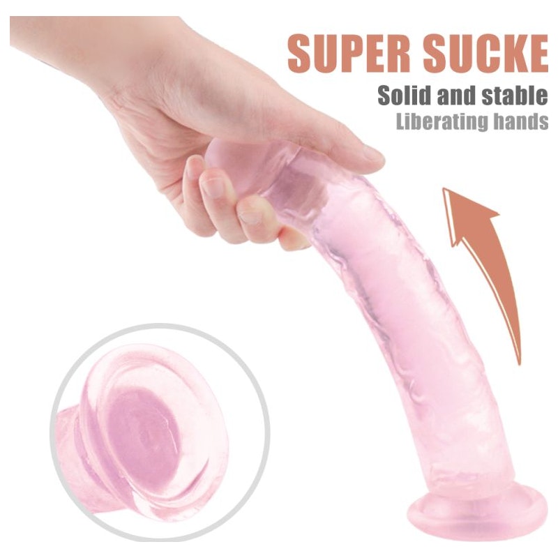 S-Hande Lester Dong XL, 25cm Clear