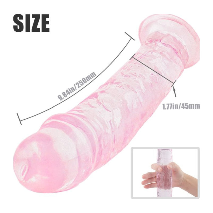 S-Hande Lester Dong XL, 25cm Clear