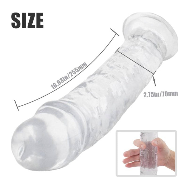 S-Hande Lester Dong XL, 25cm Clear