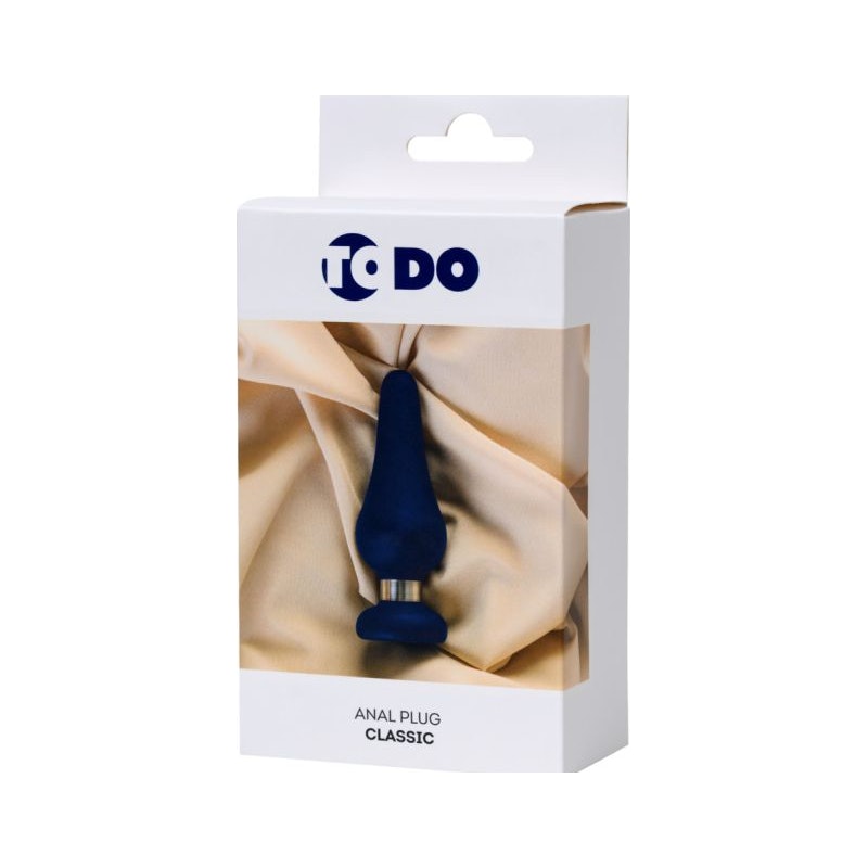 ToDo Anal Plug Classic Blue 10cm x 4.6cm