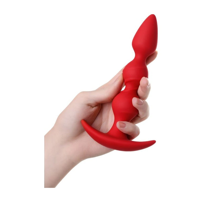 ToDo Anal Plug Trio 16cm x 3.3cm Red