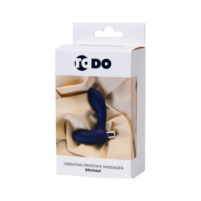 ToDo Bruman Vibrating Prostate Stim 12cm x 3cm Purple