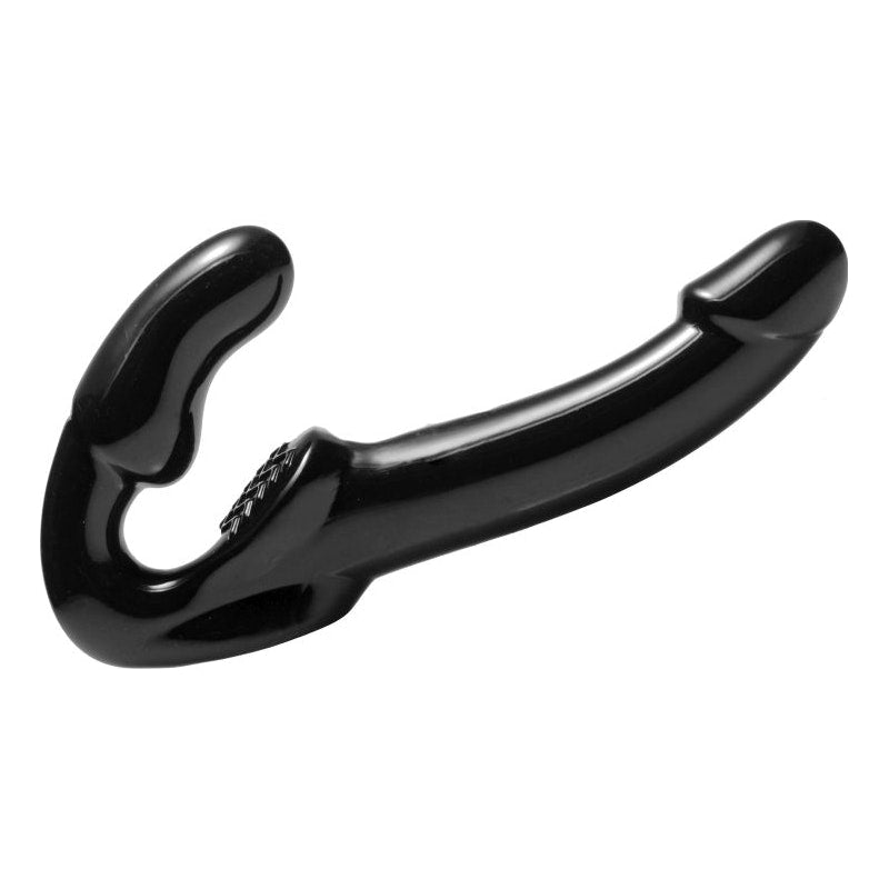 Strap U Revolver II Strapless Strap On Dildo, Black