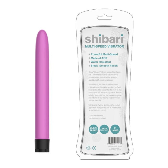 Shibari Multi-Speed Vibrator 9in Pink