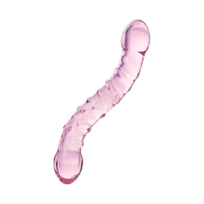 Sexus Glass Dildo Pink 19.5cm