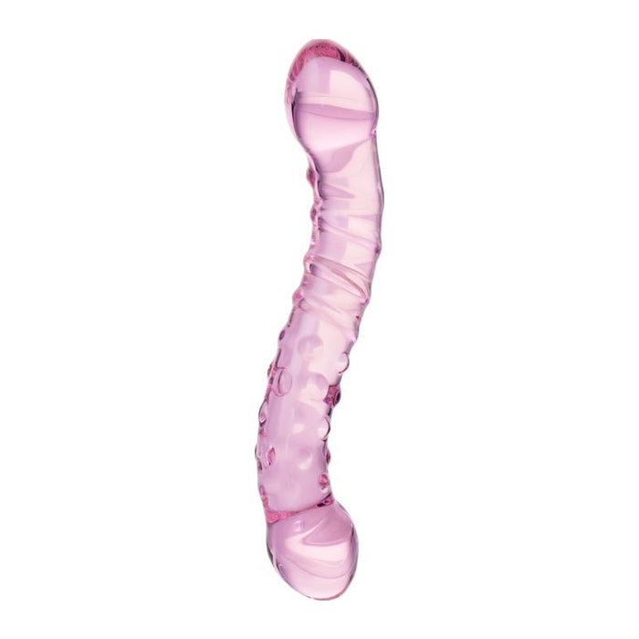 Sexus Glass Dildo Pink 19.5cm