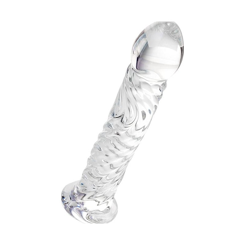 Sexus Glass Dildo, 16cm, Clear