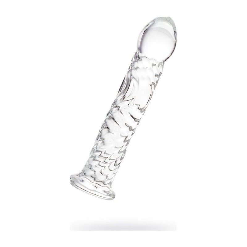 Sexus Glass Dildo, 16cm, Clear