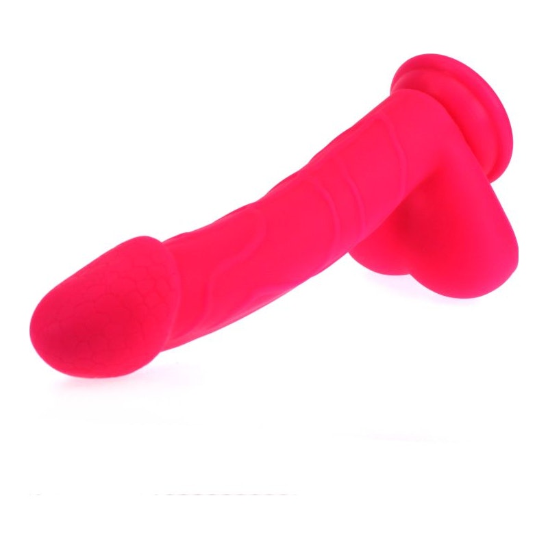 Realistic Cock w Balls Pink