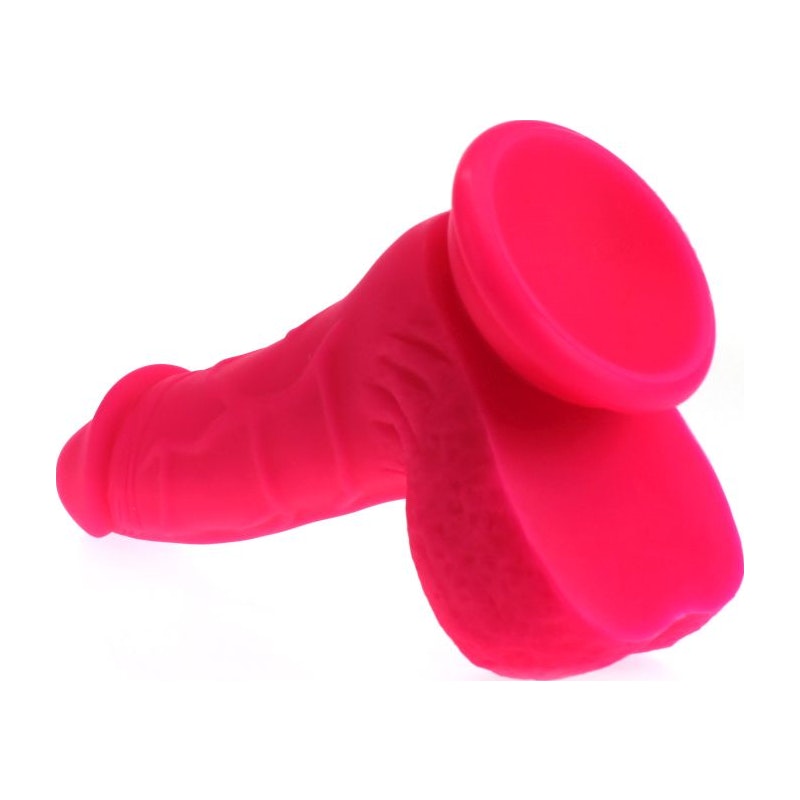Pedro Thick Realistic Cock w Balls Pink