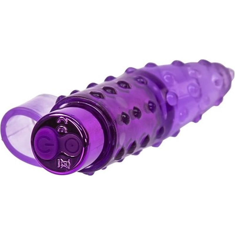 PowerBullet Frisky Finger Rechargeable Vibrator, Purple