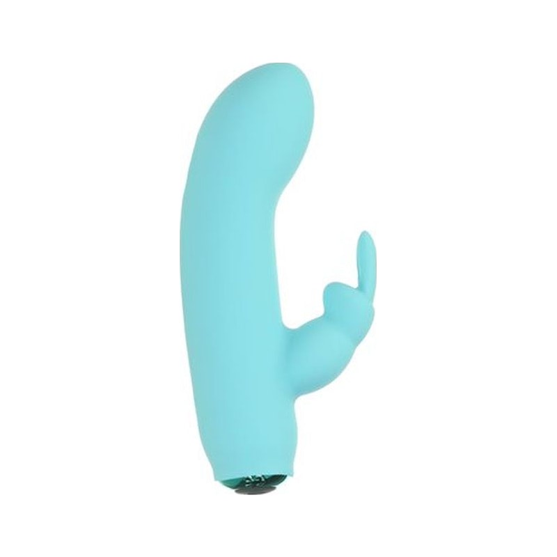 Alice's Bunny Rechargeable Bullet w Rabbit Sleeve, Teal