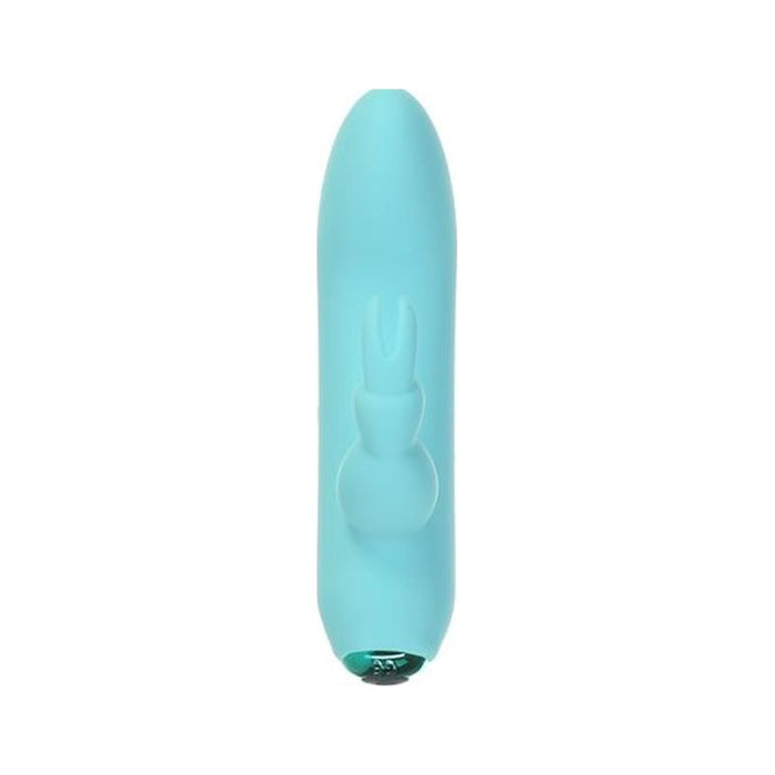 Alice's Bunny Rechargeable Bullet w Rabbit Sleeve, Teal