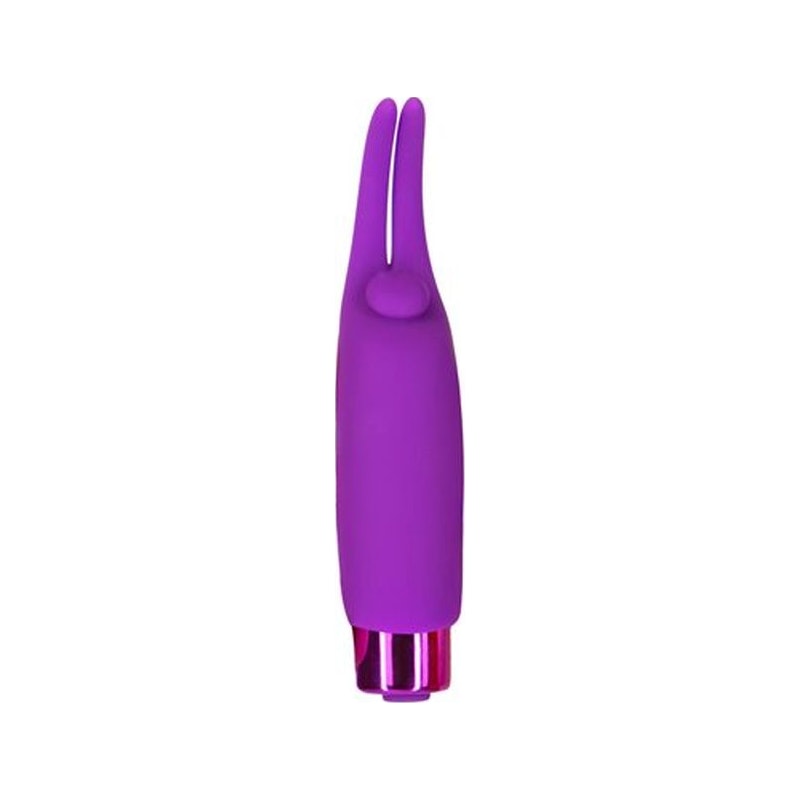 Power Bullet Teasing Tongue with Rechargeable Bullet, Purple