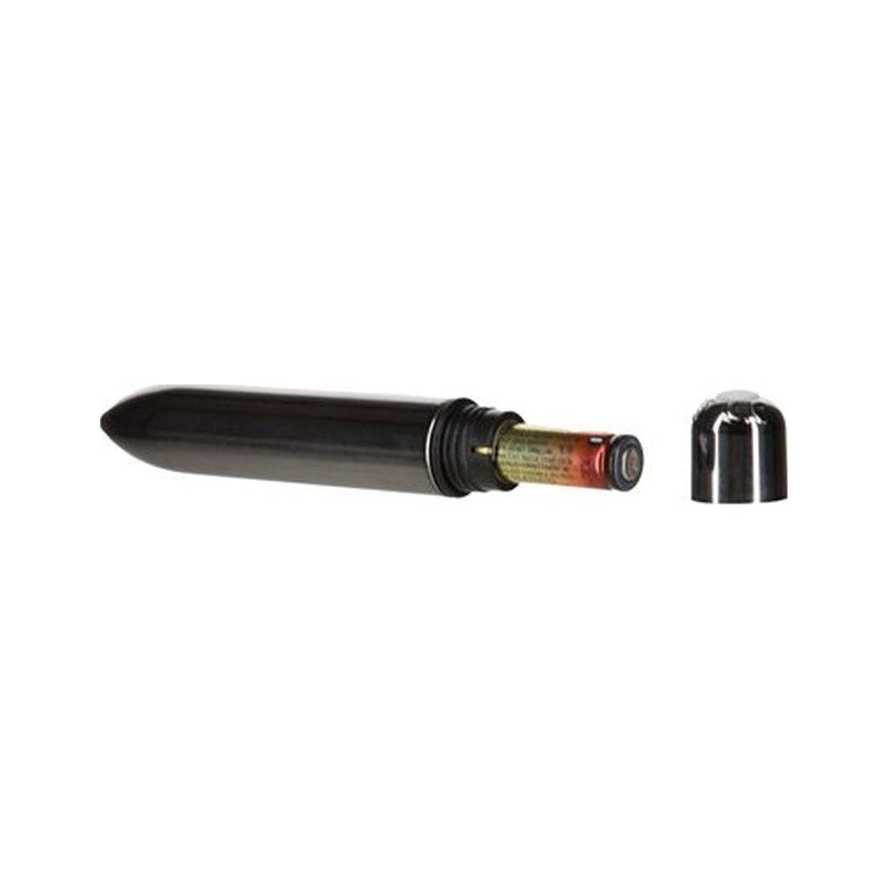 PowerBullet Platinum Bullet Vibrator, 9cm, Silver