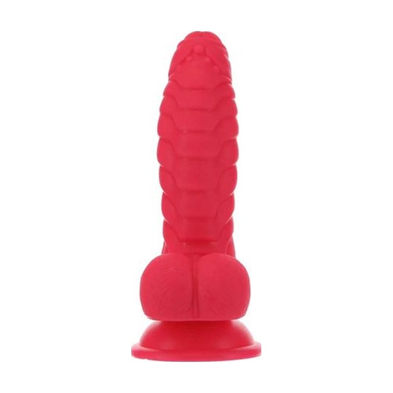 Addiction Tom 7in/18cm Dong w Bullet, Hot Pink