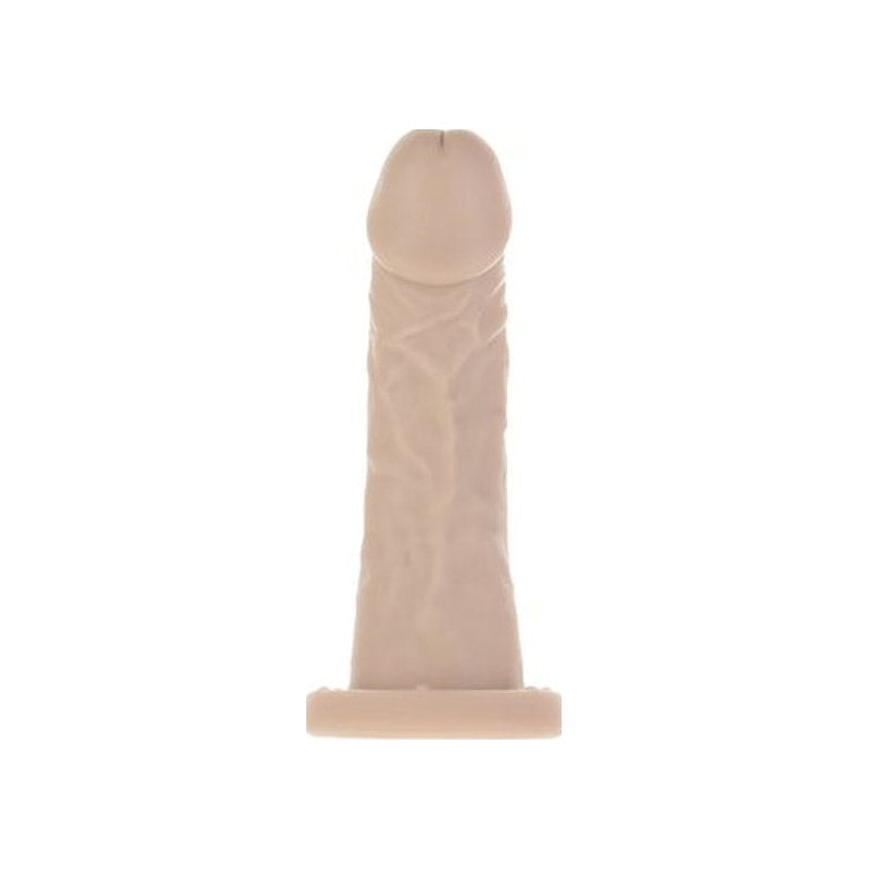 Addiction Edward 6in/15cm Dong w Bullet, Beige