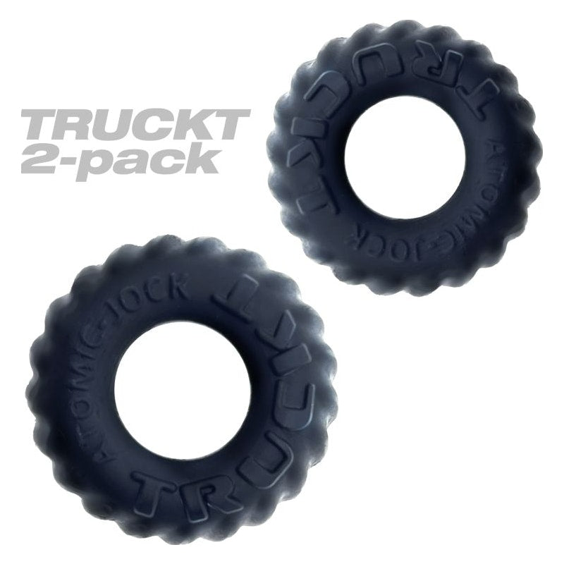 OxBalls Truckt Cockrings Night, 2-pack, Black