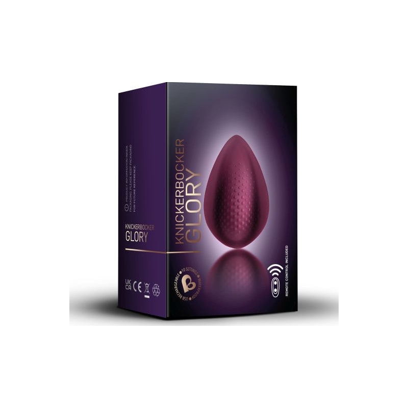 Rocks Off Knickerbocker Glory Panty Vibe, Burgundy