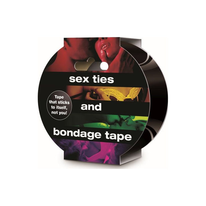 Sex, Ties and Bondage Tape, Black - Creative Conceptions