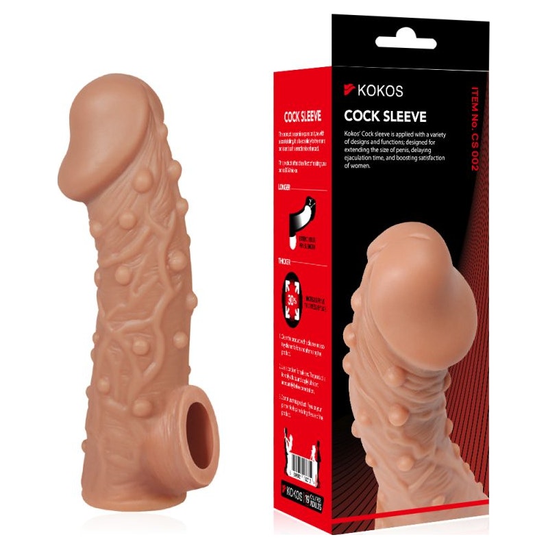 Kokos Cock Sleeve 2, Small (13.8cm), Flesh