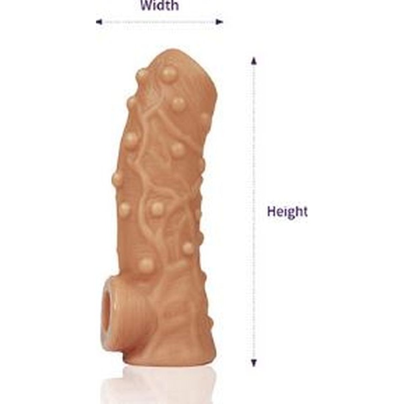 Kokos Nude Sleeve 2, Large (14cm), Flesh