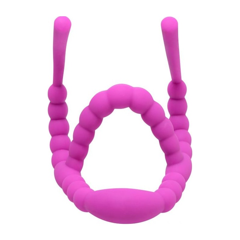 Frisky Petal Pusher Silicone Labia Spreader, Pink