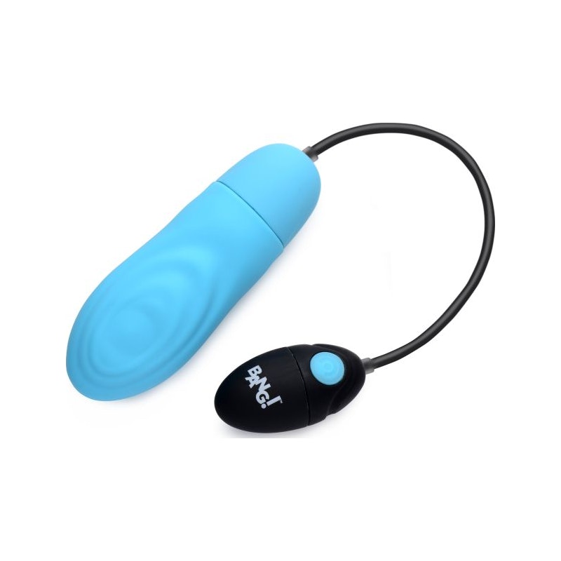 BANG! 7X Pulsing Rechargeable Bullet - Blue