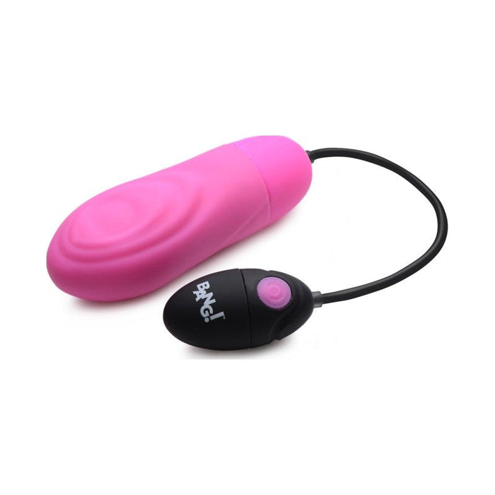 BANG! 7X Pulsing Rechargeable Bullet - Pink