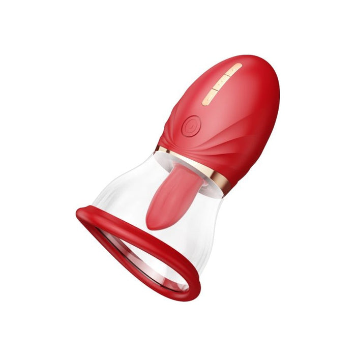 LuvPump Magic Tongue Pussy Pump, Red