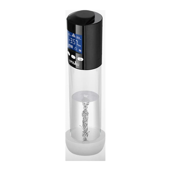 LuvPump Professional LCD Smart Penis Pump, 24.5cm, Clear