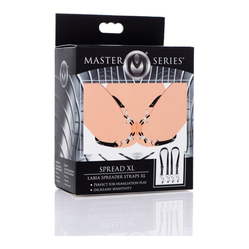 Master Series Spread XL Labia Spreader Straps