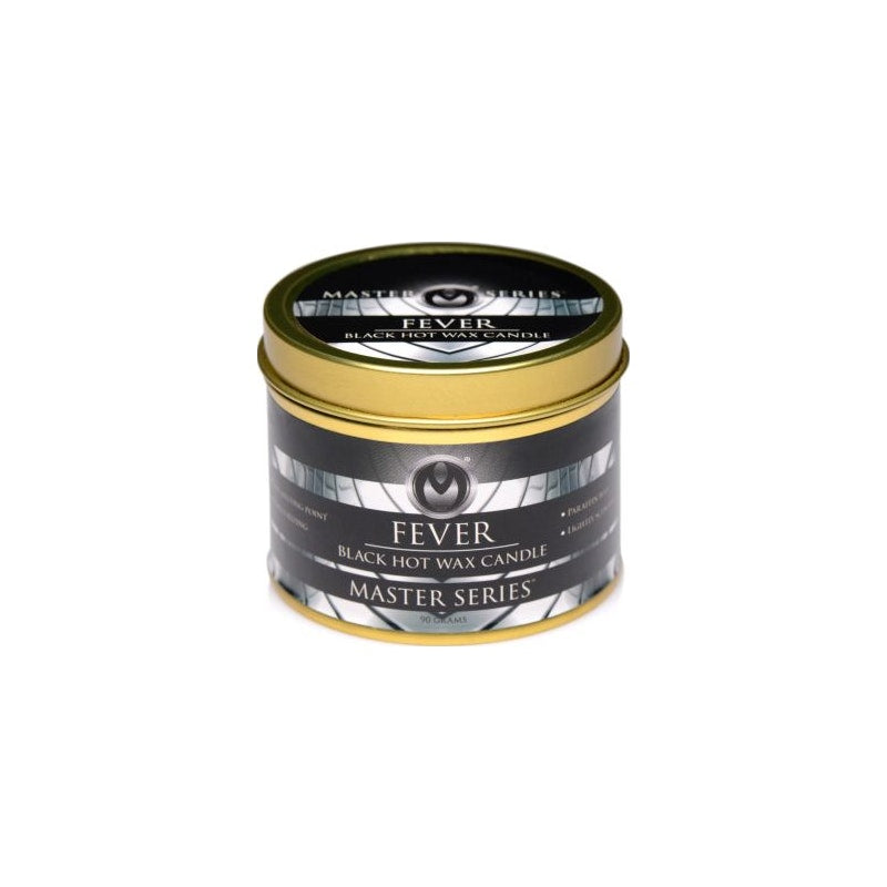 Master Series Fever Hot Wax Candle, Black