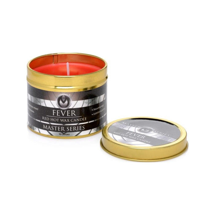 Master Series Fever Red Hot Wax Candle, Red